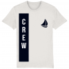 Crew + Sailboat Logo T-Shirt - Vintage White