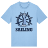 I just want to go Sailing (Yacht) T-Shirt - Blue Soul