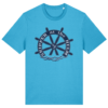 Skipper at the Helm T-Shirt - Aqua Blue