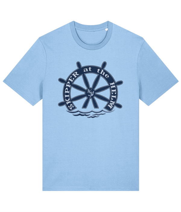Skipper at the Helm T-Shirt - Blue Soul