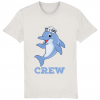 Dolphin Crew T-Shirt - Vintage White