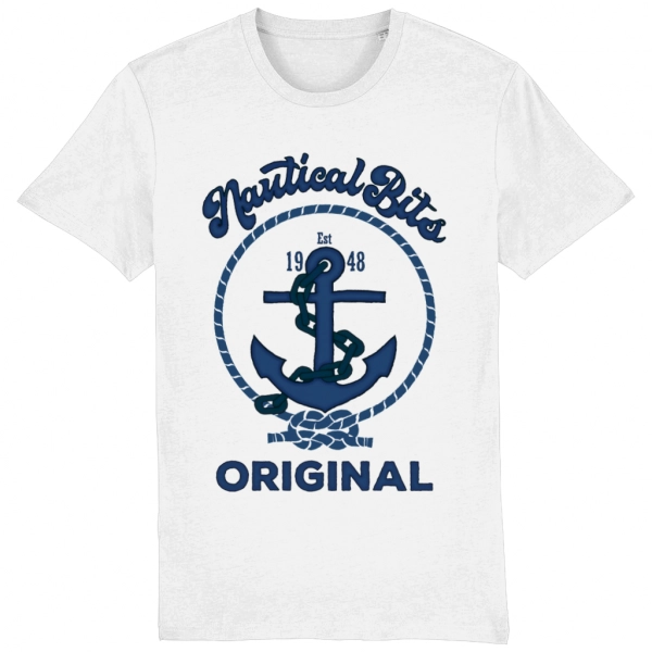 Nautical Bits Original T-Shirt - White