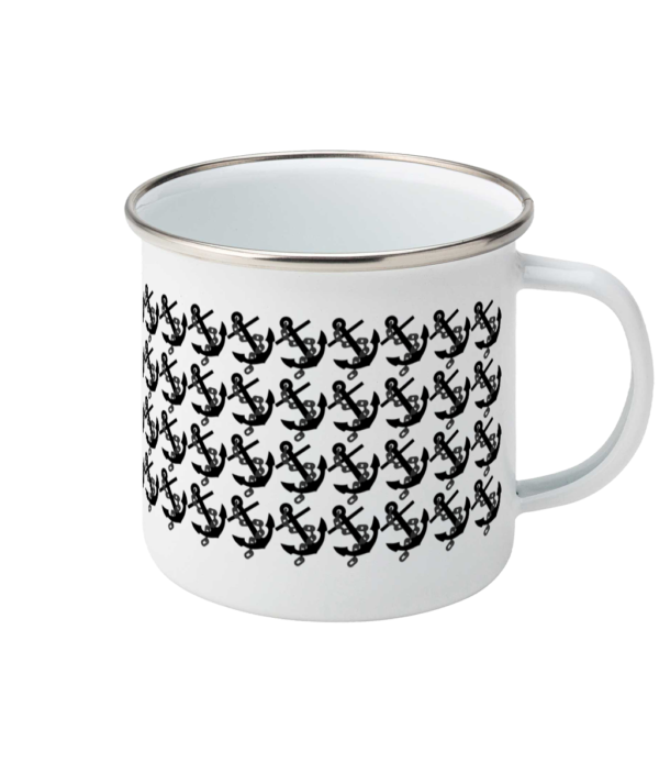 Anchors Enamel Mug Right