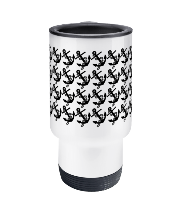 Anchors Travel Mug Front