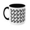 Anchors Two Toned Mug Black Left