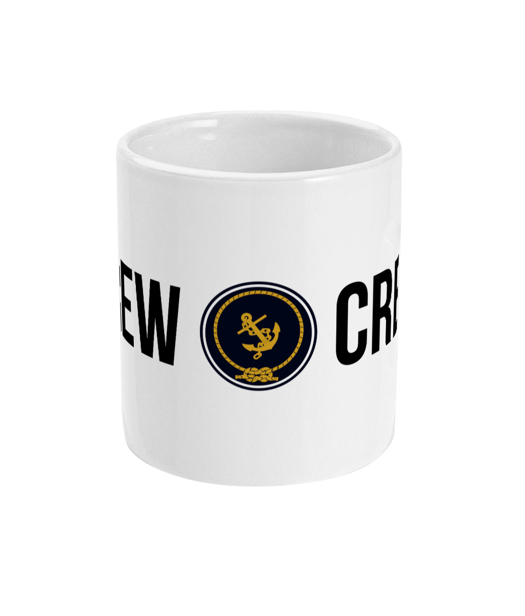 Crew & Anchor Logo 11oz Mug Front