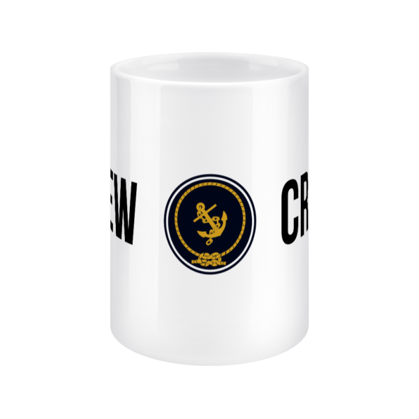 Crew & Anchor Logo 15oz Mug Front