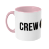 Crew & Anchor Logo Two Toned Mug Antique Pink Left