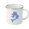 Dolphin Crew Enamel Mug Right