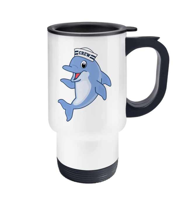 Dolphin Crew Travel Mug Right