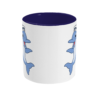 Dolphin Crew Two Toned Mug Cobalt Blue Front