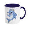 Dolphin Crew Two Toned Mug Cobalt Blue Right