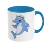 Dolphin Crew Two Toned Mug Light Blue Right