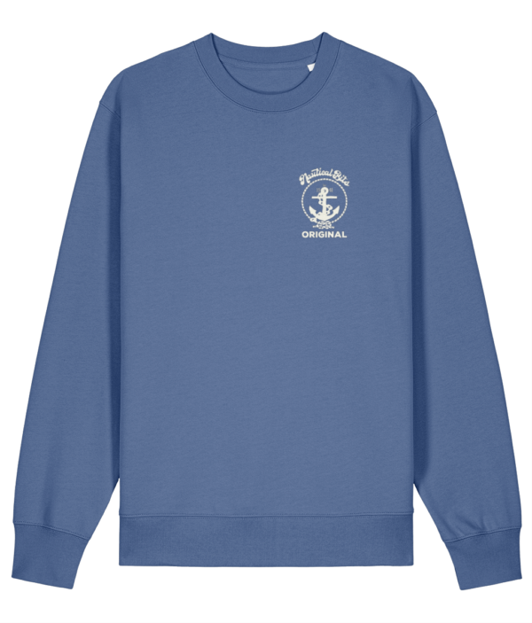 Nautical Bits Original Logo Changer Sweatshirt Bright Blue
