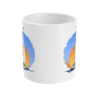 Sailing Yacht at Sunset 11oz Mug Front