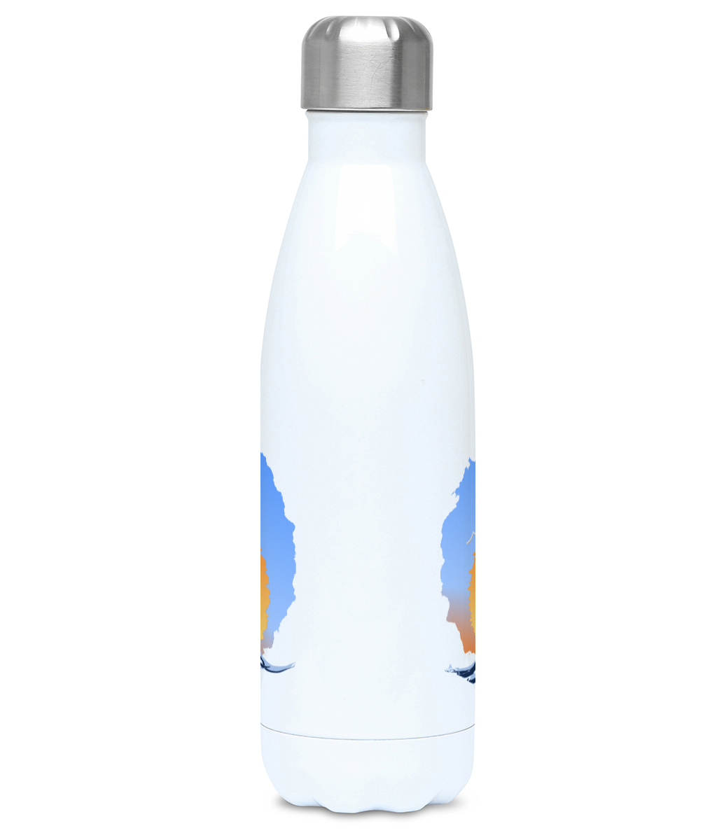 Sailing Yacht at Sunset 500ml Water Bottle Front