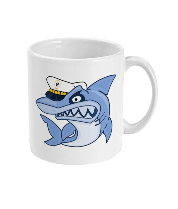 Shark Skipper 11oz Mug Right