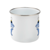 Shark Skipper Enamel Mug Front