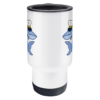 Shark Skipper Travel Mug Front