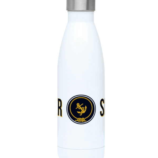 Skipper & Anchor Logo 500ml Water Bottle Front