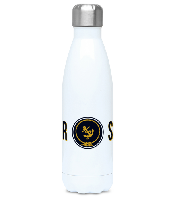 Skipper & Anchor Logo 500ml Water Bottle Front