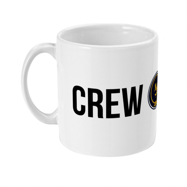 Crew & Anchor Logo 11oz Mug Left