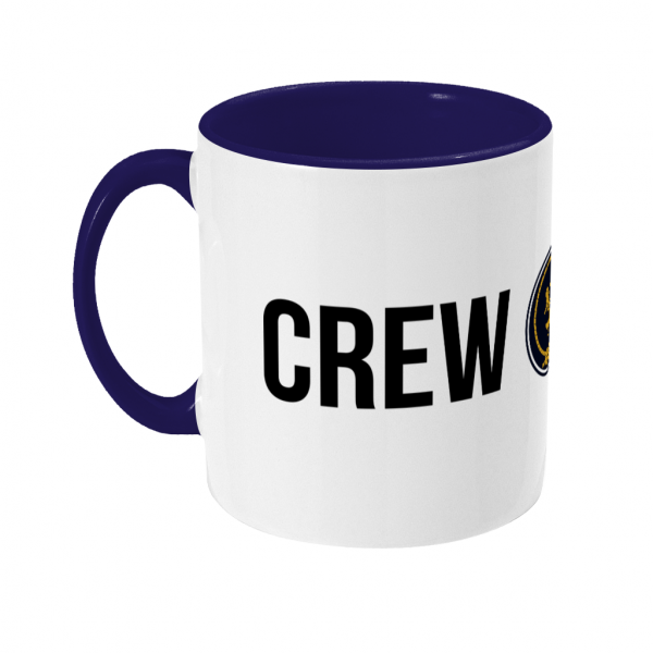 Crew & Anchor Logo Two Toned Mug