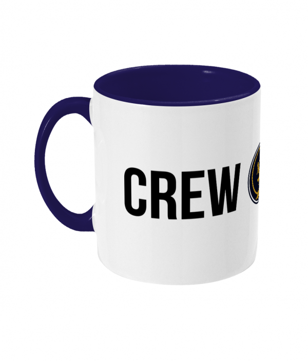 Crew & Anchor Logo Two Toned Mug