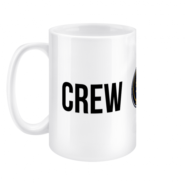 Crew & Anchor Logo 15oz Mug Left