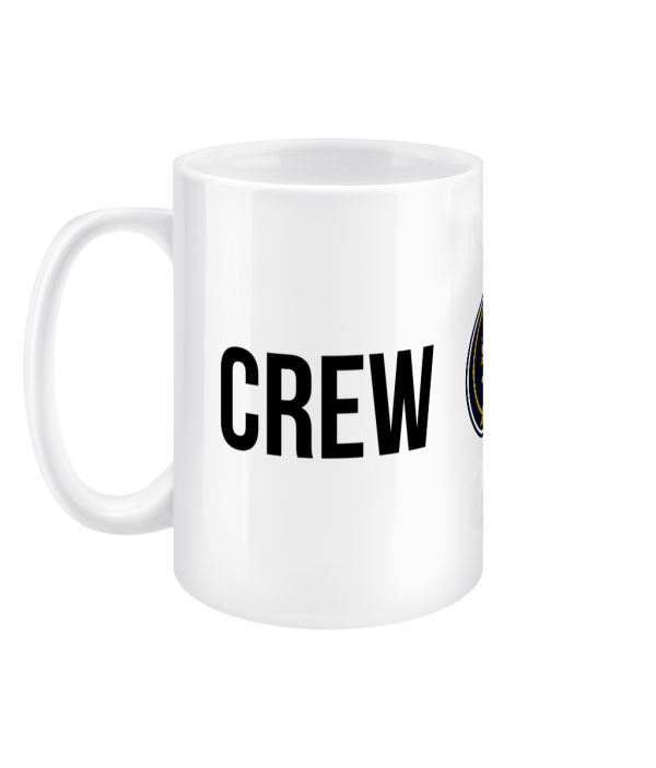 Crew & Anchor Logo 15oz Mug Left