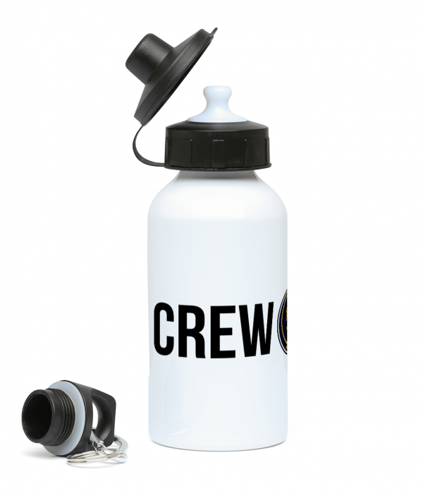 Crew & Anchor Logo 400ml Water Bottle Left