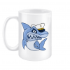 Shark Skipper 15oz Mug Left