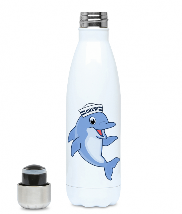 Dolphin Crew 500ml Water Bottle Left