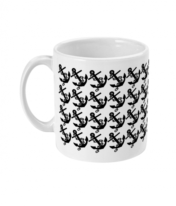 Anchors 11oz Mug Left