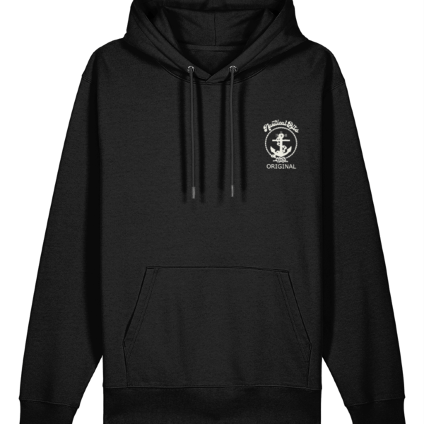 Nautical Bits Original Logo Cruiser Hoodie - Black