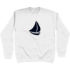 Sailing Boat Sweatshirt Arctic White