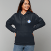 Sailing Yacht at Sea Logo College Hoodie French Navy