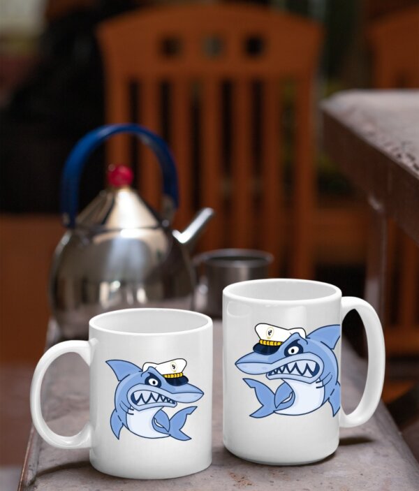 Shark Skipper Drinkware