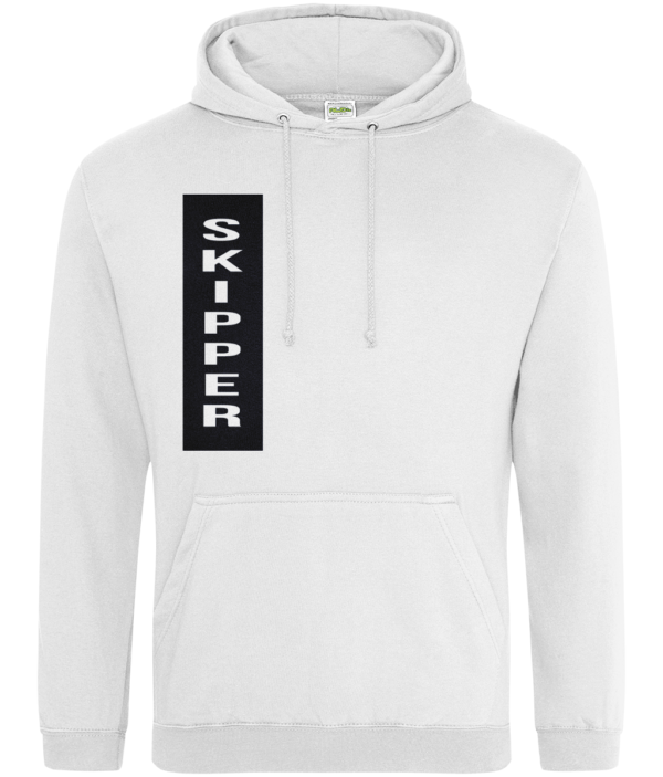 Skipper College Hoodie Arctic White