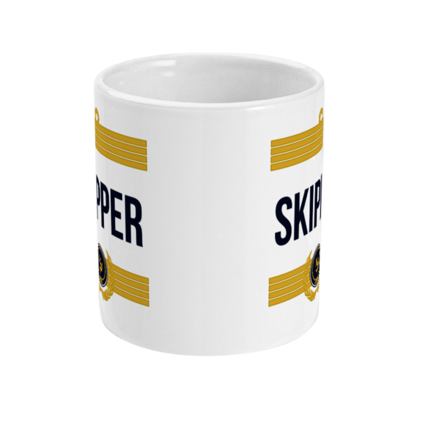 Skipper Stripes 11oz Mug Front