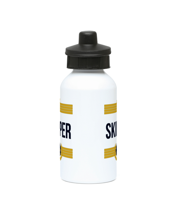 Skipper Stripes 400ml Water Bottle Front