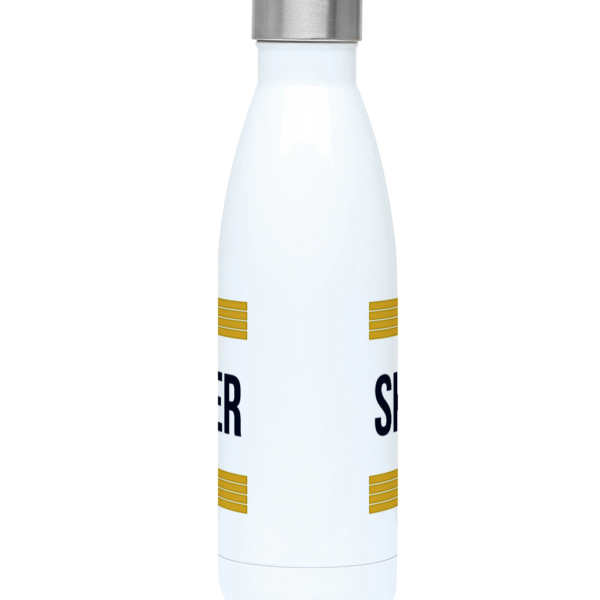 Skipper Stripes 500ml Water Bottle Front