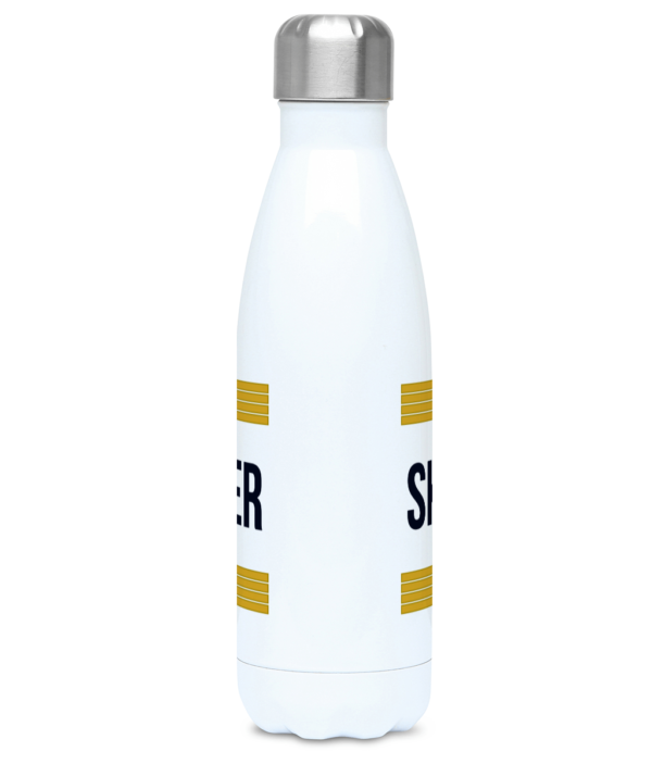 Skipper Stripes 500ml Water Bottle Front