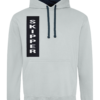 Skipper Varsity Hoodie Heather Grey/French Navy