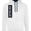 Skipper Varsity Hoodie Arctic White/French Navy