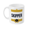 Skipper Stripes 11oz Mug Left