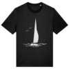 Sailing Yacht B&W T-Shirt Black