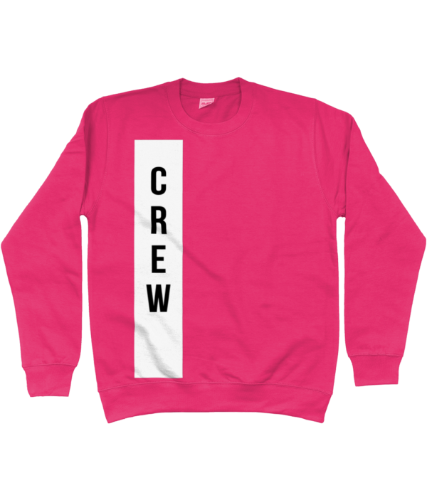 Crew Sweatshirt Hot Pink