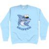 Shark Skipper Sweatshirt Sky Blue