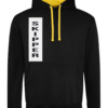 Skipper Varsity Hoodie Jet Black/Gold